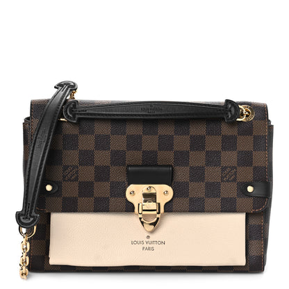 Louis Vuitton Damier Ebene Vavin PM Creme 1 of 8