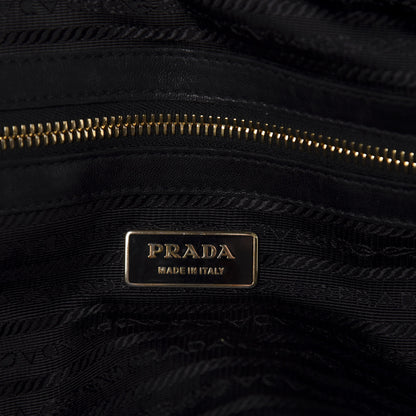 Prada Nappa Gaufre Tote Black 8 of 19