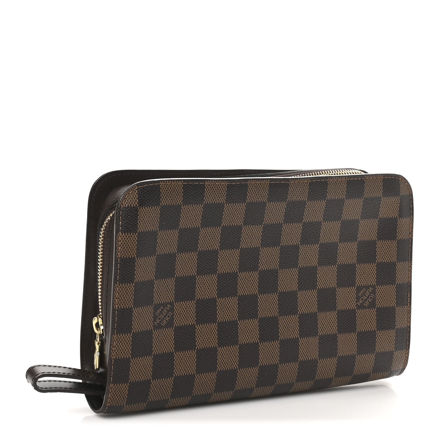 Louis Vuitton Damier Ebene Pochette Saint Louis Clutch 3 of 7