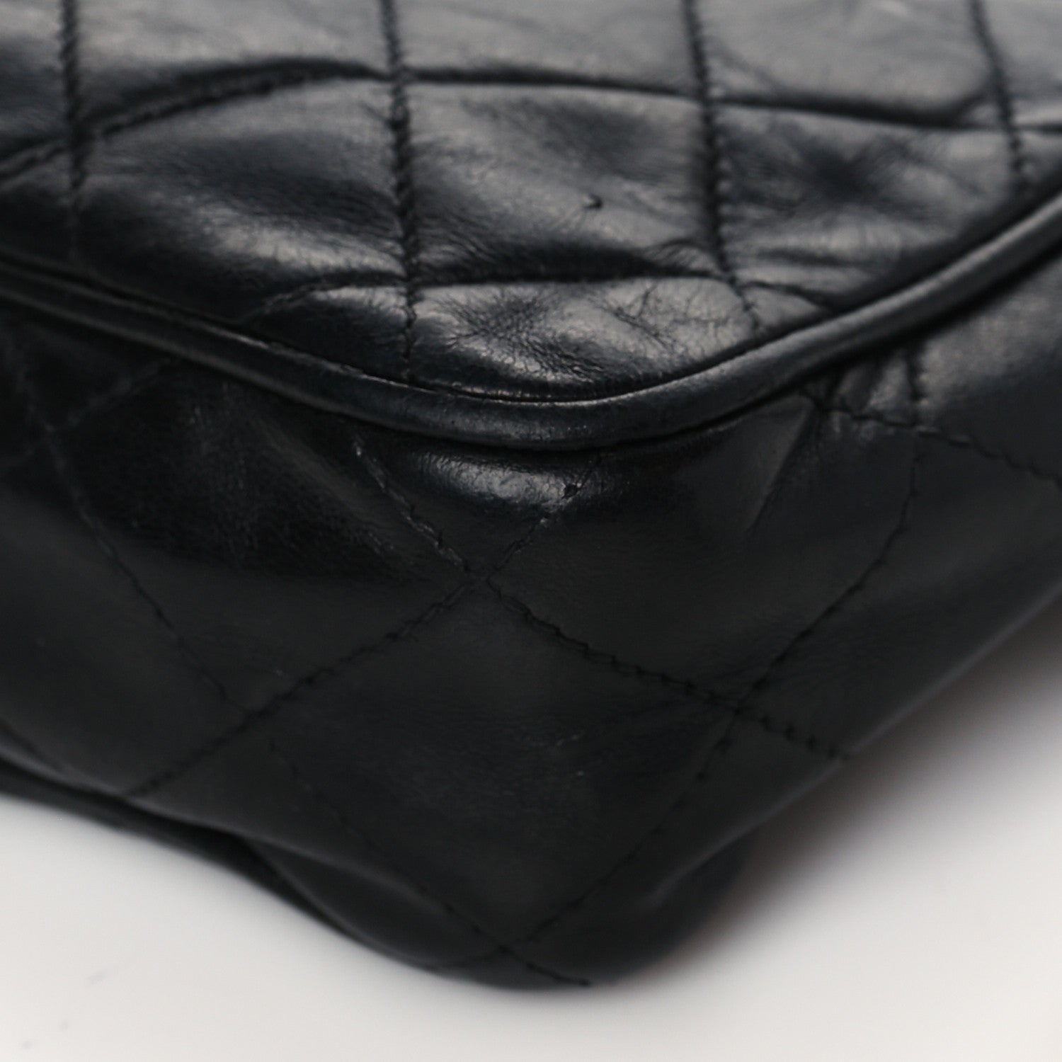 Chanel Lambskin Quilted Tassel Camera Case Black 9 of 12
