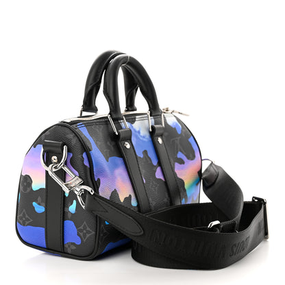 Louis Vuitton Sunset Monogram Eclipse Keepall Bandouliere 25 3 of 10