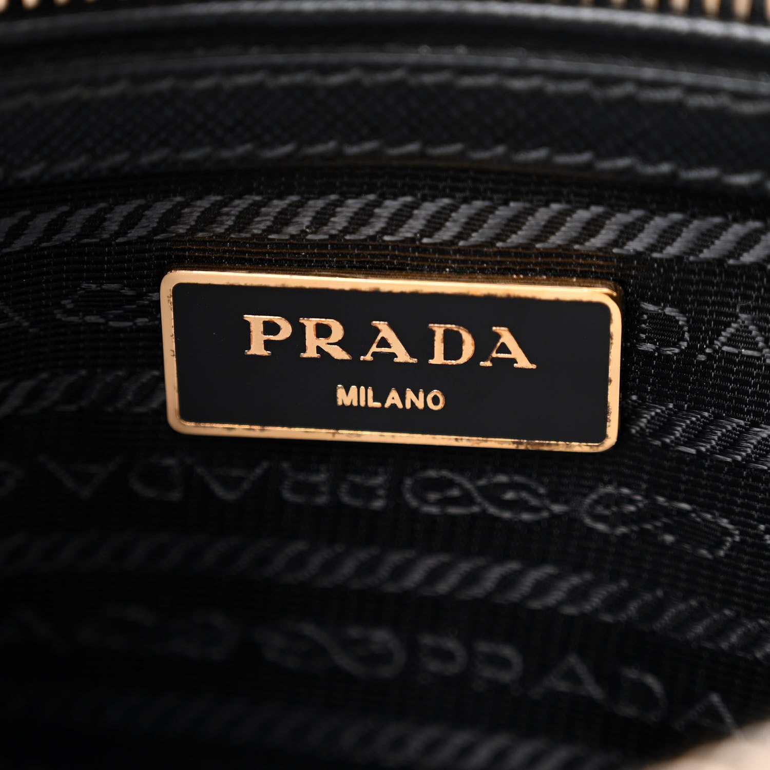 Prada Saffiano Lux Medium Tote Black 6 of 11