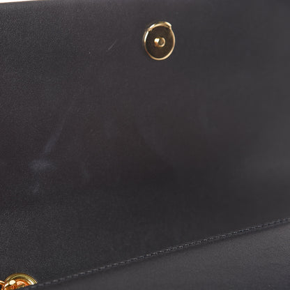 Saint Laurent Smooth Calfskin Smal Classic Monogram Kate Tassel Satchel Black 10 of 14