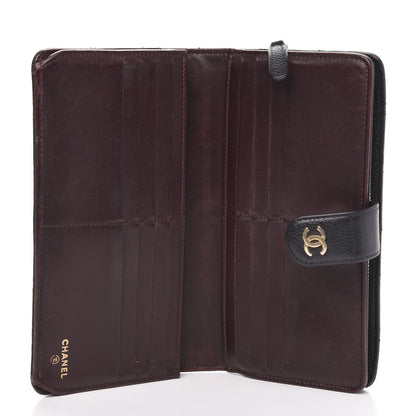 Chanel Caviar Quilted CC French Wallet Black 5 of 16