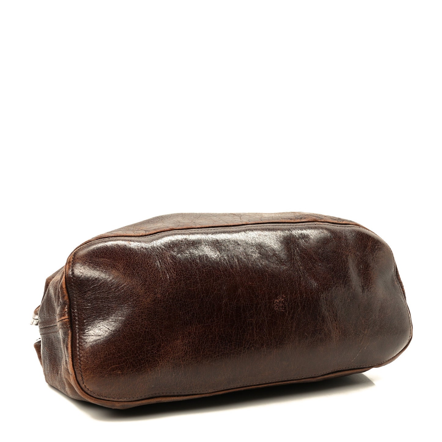Vitello Shine Shoulder Bag Moro