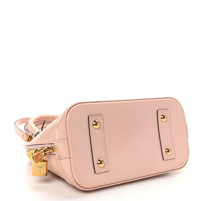 Louis Vuitton Vernis Alma BB Rose Ballerine 4 of 9