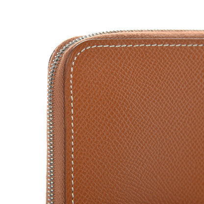 Hermes Epsom Silk'In Wallet Gold 8 of 9