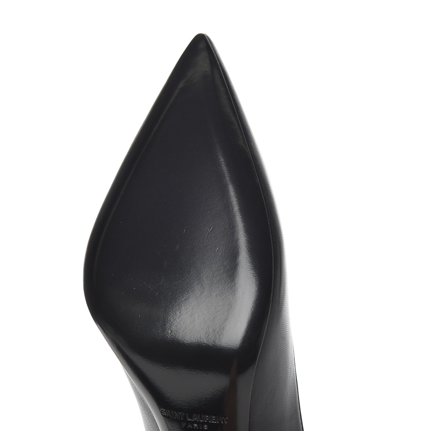 Saint Laurent Calfskin Zoe 85 Pumps 38.5 Black 9 of 11