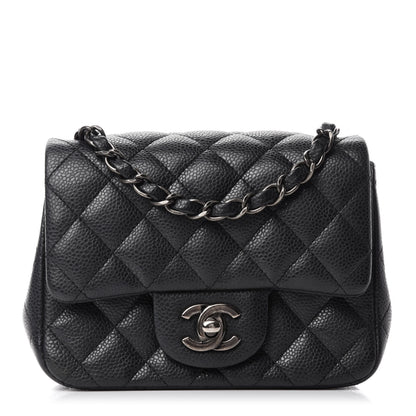 Chanel Caviar Quilted Mini Square Flap Black 1 of 11