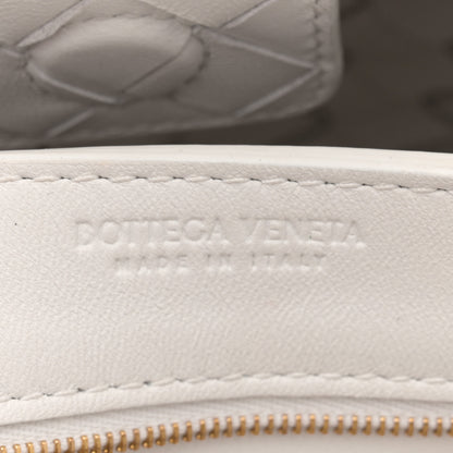 Bottega Veneta Nappa Intrecciato Small Andiamo Shoulder Bag White 6 of 12