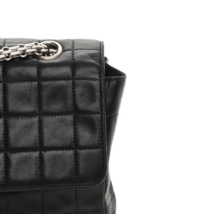 Chanel Lambskin Chocolate Bar Mademoiselle Flap Black 13 of 16
