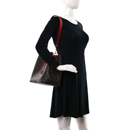 Louis Vuitton Monogram Neonoe MM Coquelicot 2 of 7