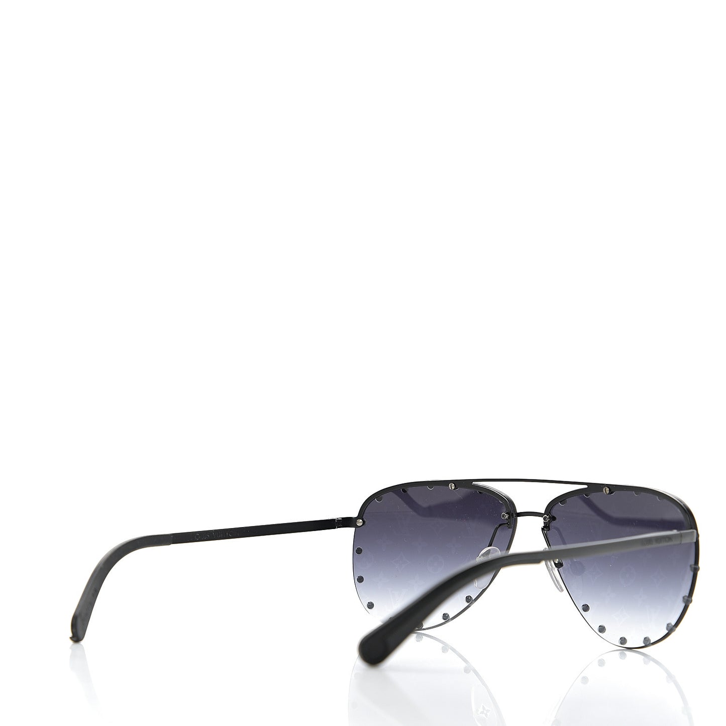 Monogram The Party Aviator Sunglasses Z0971U Black