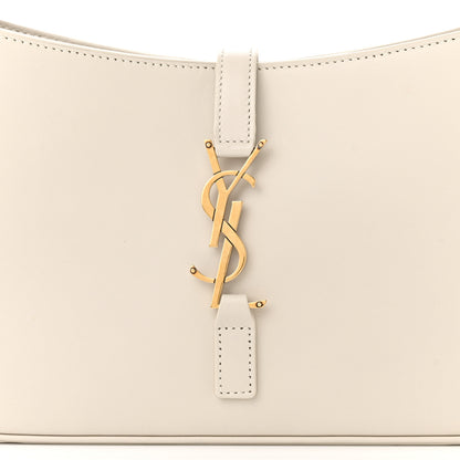 Saint Laurent Smooth Calfskin Le 5 A 7 Hobo Blanc Vintage 8 of 10