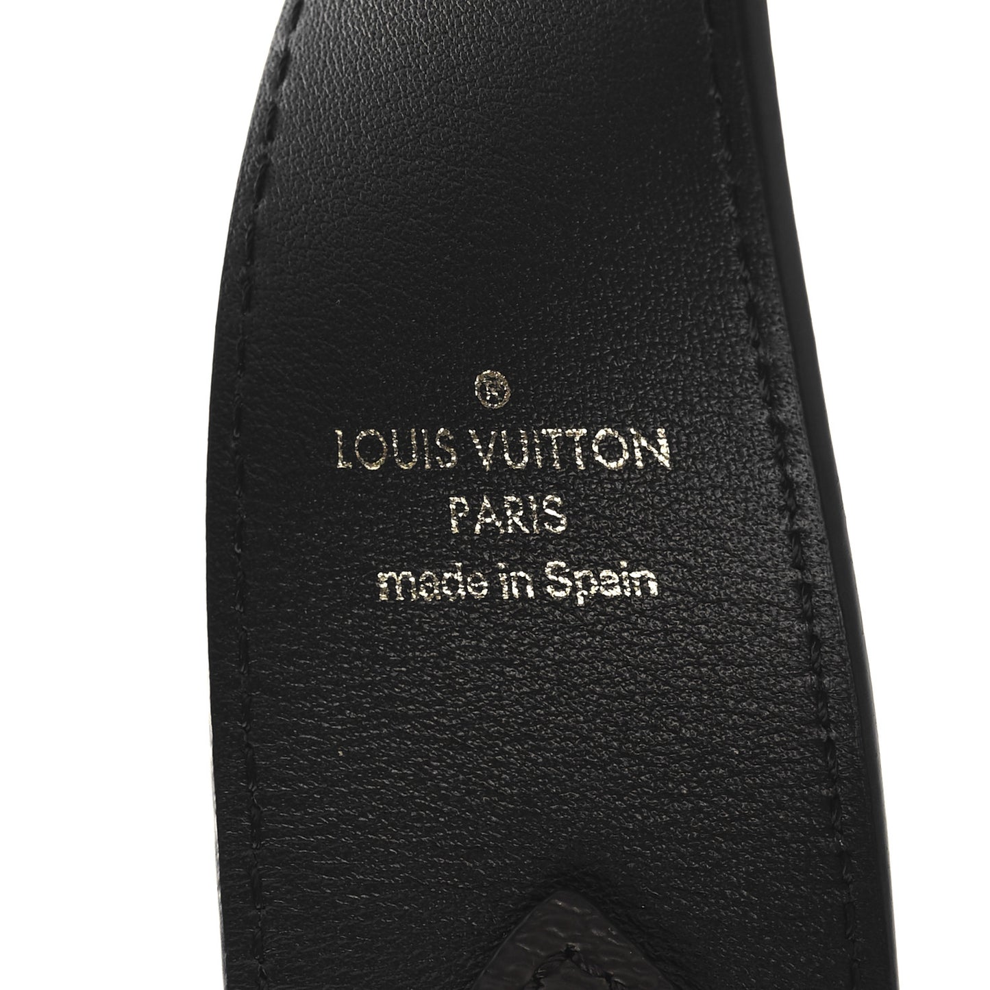 Monogram Bandouliere Shoulder Strap Black