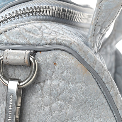Alexander Wang Pebbled Lambskin Mini Rockie Carbon Rodhium Hardware 12 of 17