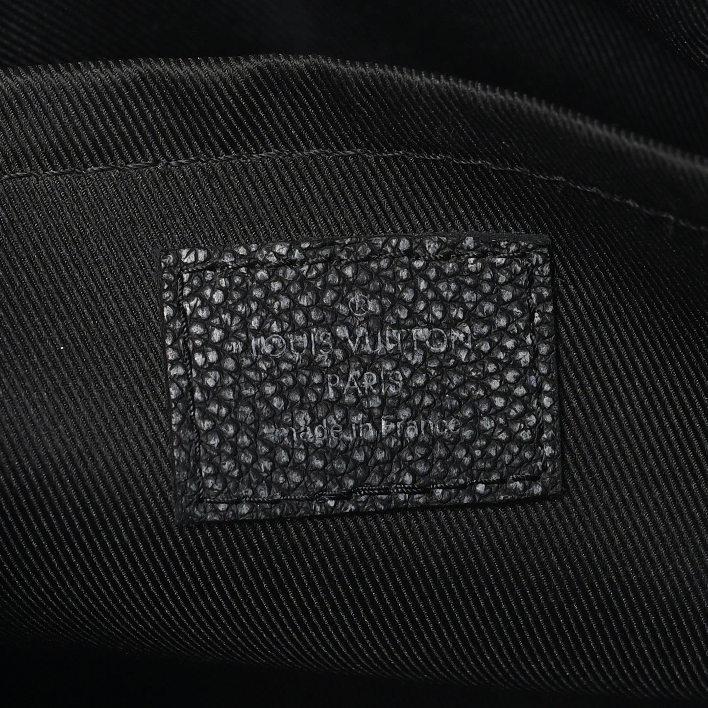 Cowhide Faded Monogram City Keepall Charcoal