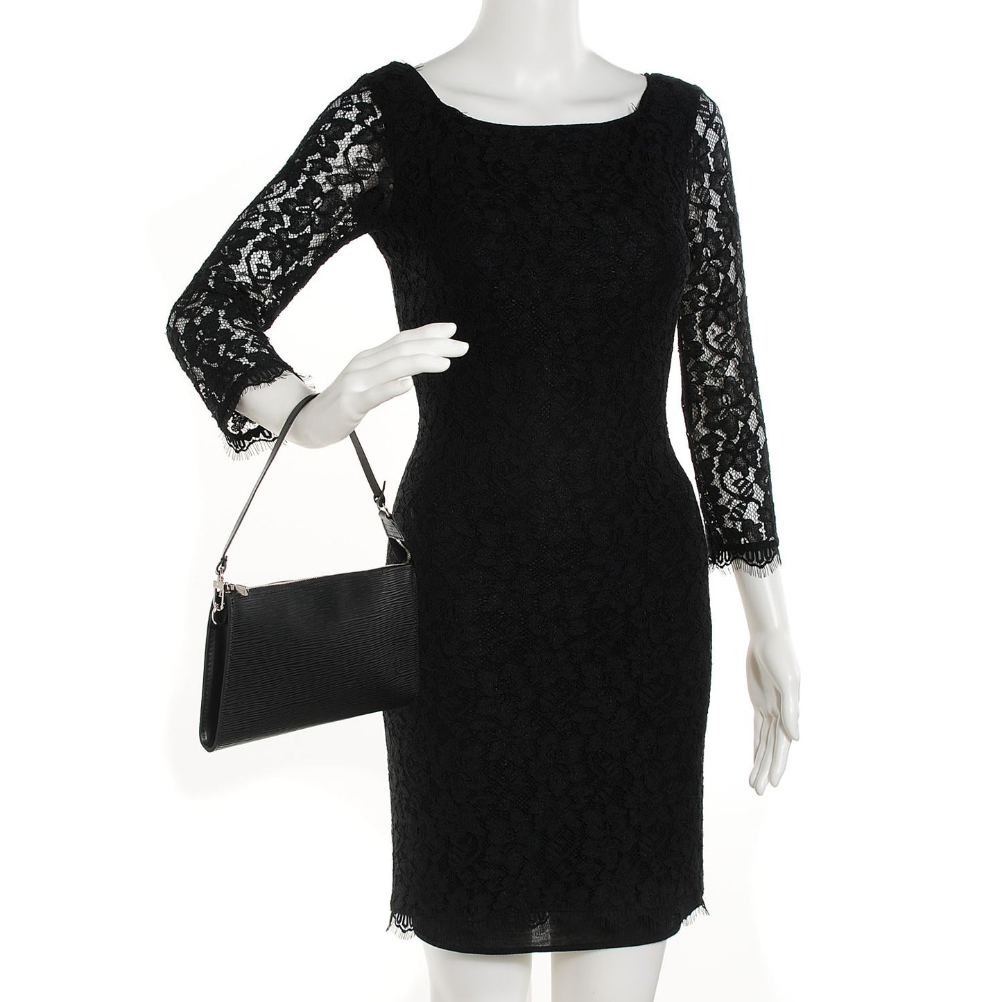 Epi Pochette Accessories 24 Black