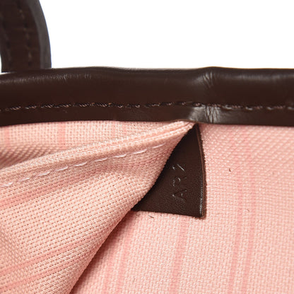 Louis Vuitton Damier Ebene Neo Neverfull MM Rose Ballerine 7 of 9