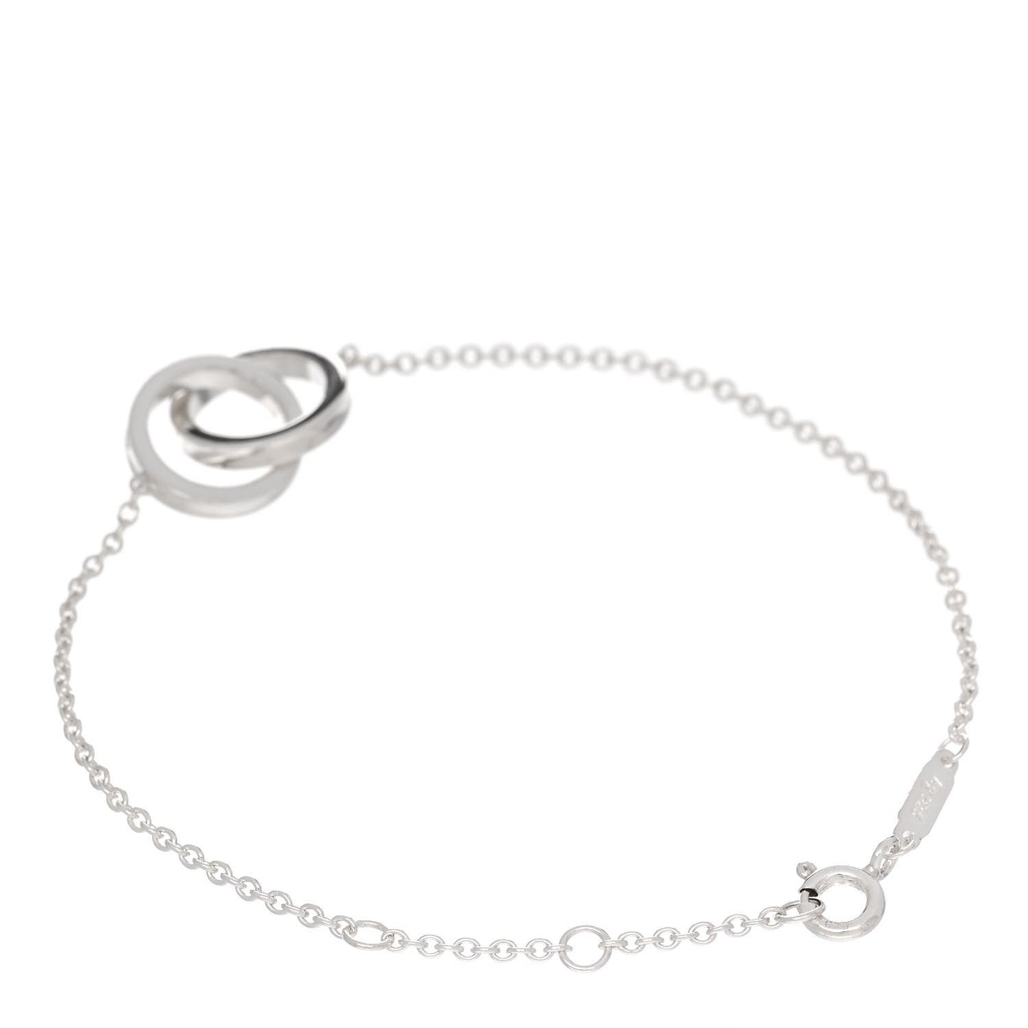Sterling Silver 1837 Interlocking Bracelet