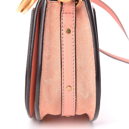 Chloe Calfskin Suede Small Nile Bracelet Bag Ideal Blush 14 of 15