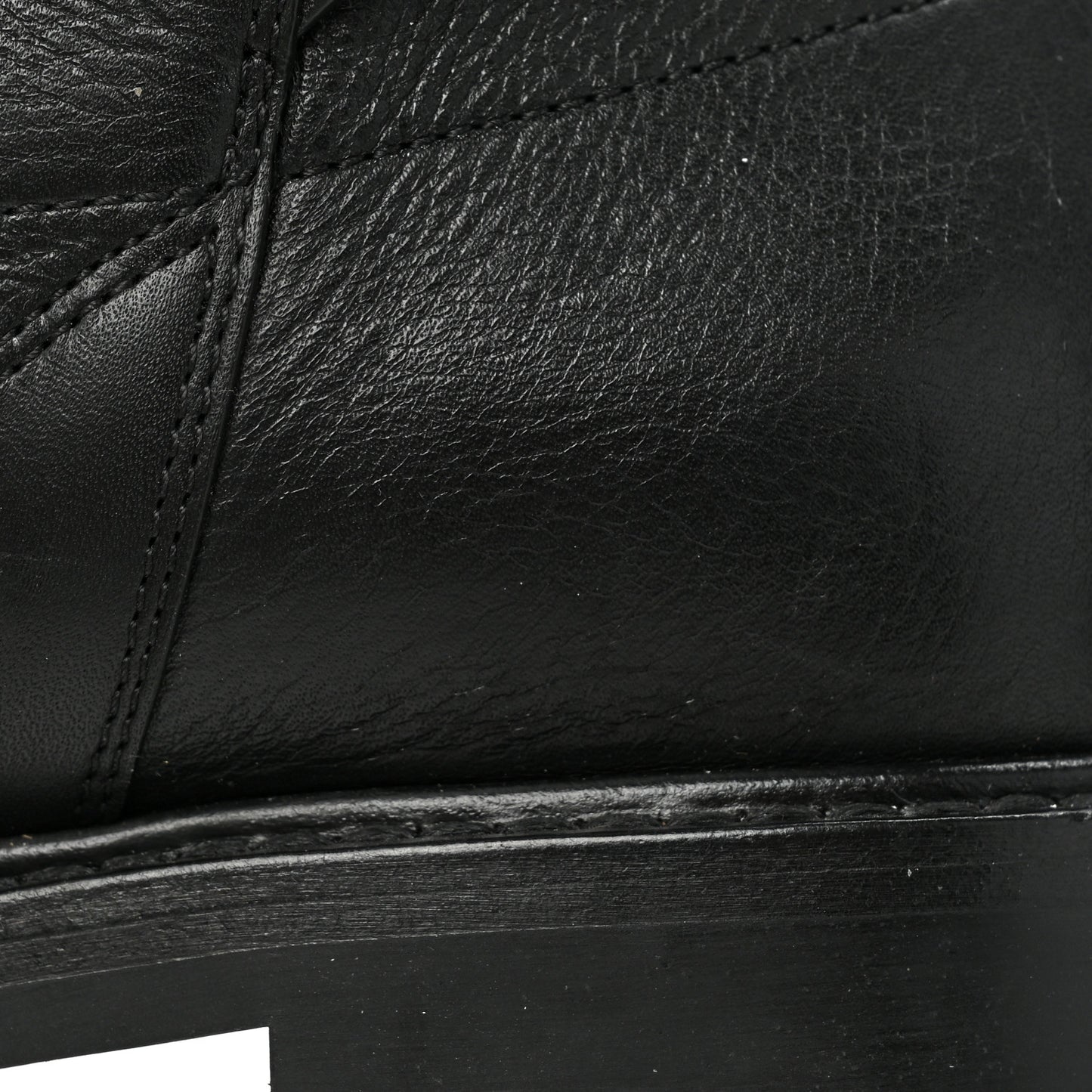 Calfskin Empreinte Ankle Boot 37.5 Black