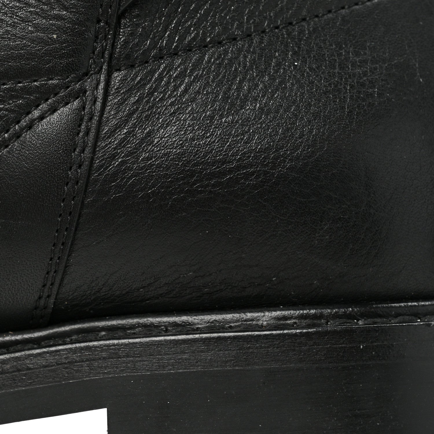 Christian Dior Calfskin Empreinte Ankle Boot 37.5 Black 12 of 14