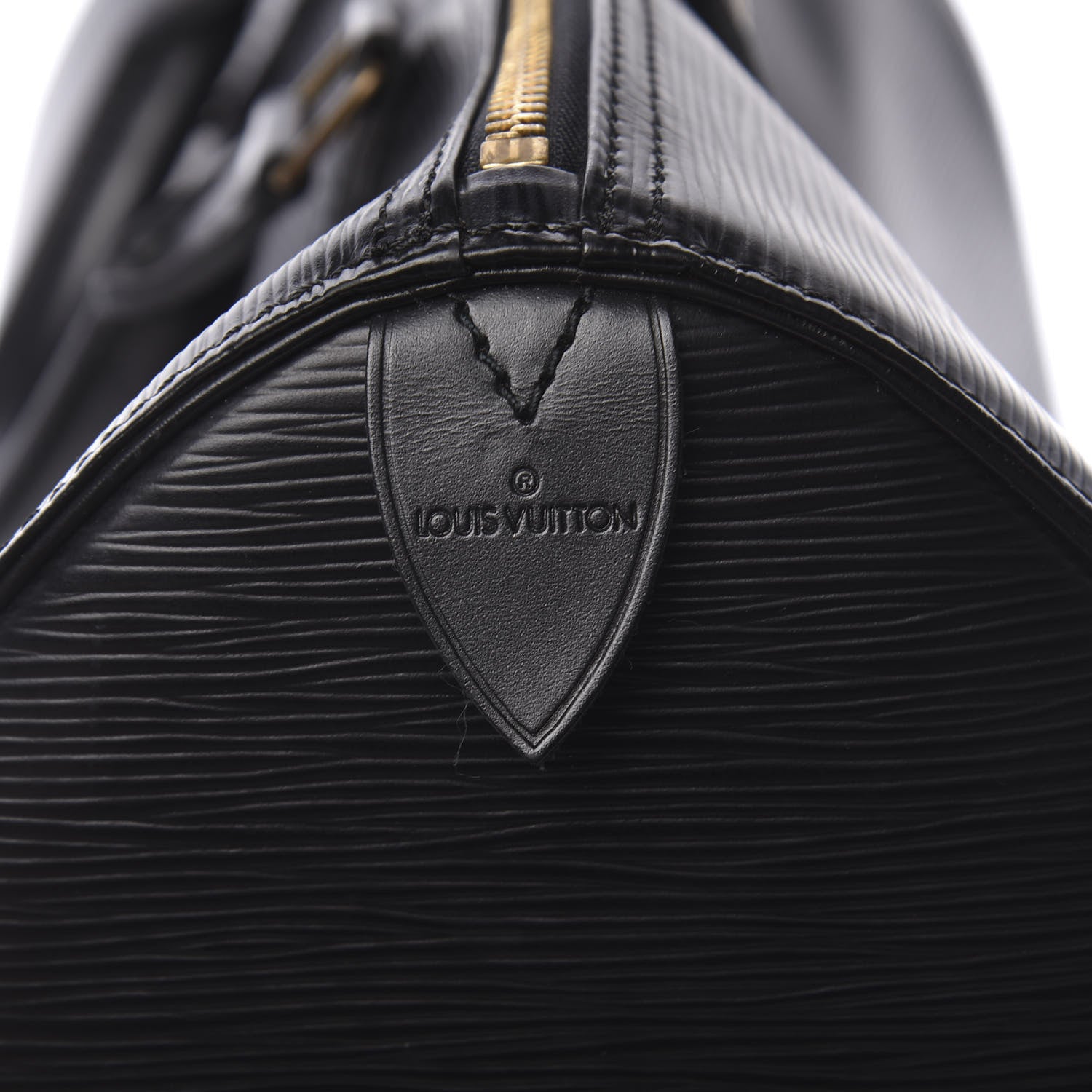 Louis Vuitton Epi Speedy 35 Black 6 of 10