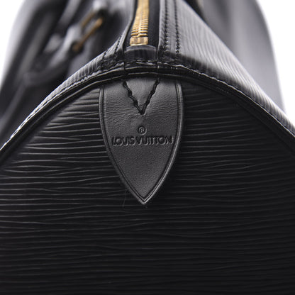 Louis Vuitton Epi Speedy 35 Black 6 of 10