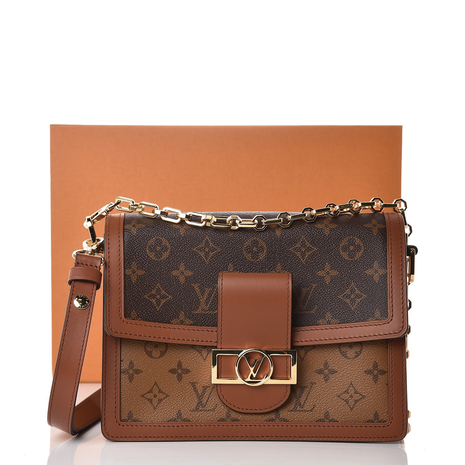 Louis Vuitton Reverse Monogram Dauphine MM 10 of 10