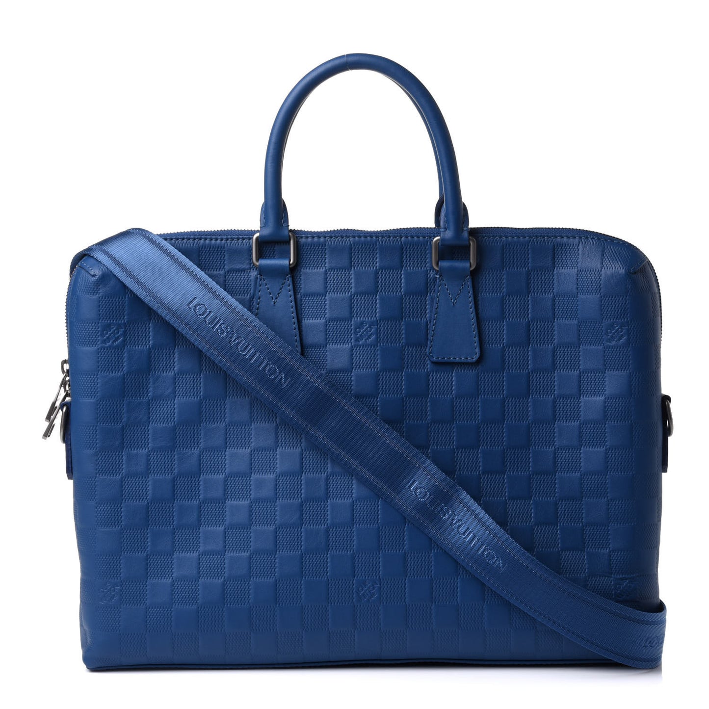 Damier Infini Porte-Documents Jour Neptune
