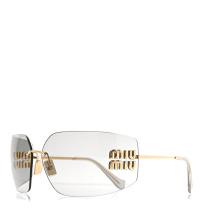 Miu Miu Metal Aube Sunglasses SMU54Y Light Gray 1 of 7