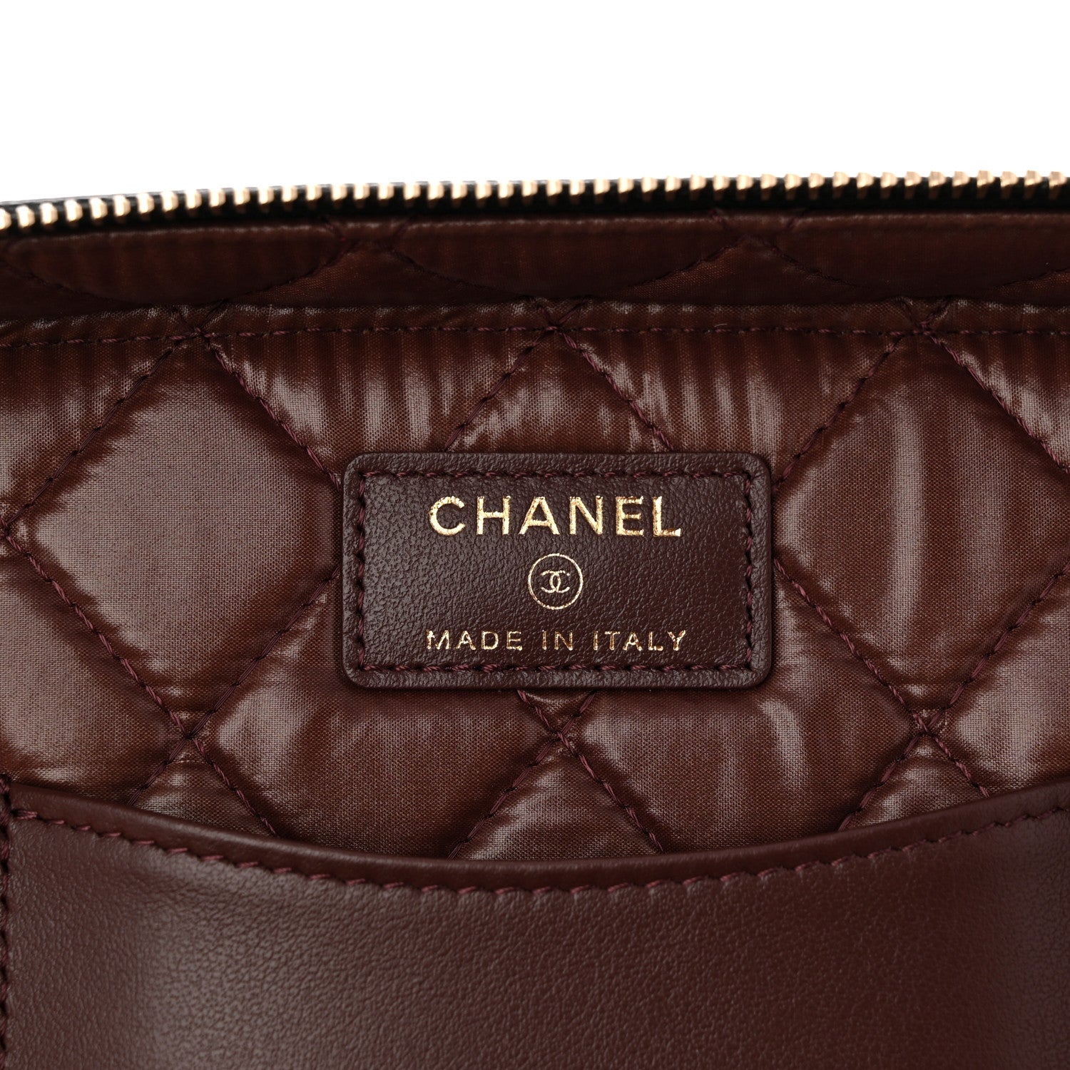 Chanel Caviar Quilted Large Vanity Pouch Black 7 of 8