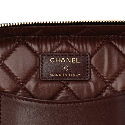 Chanel Caviar Quilted Large Vanity Pouch Black 7 of 8