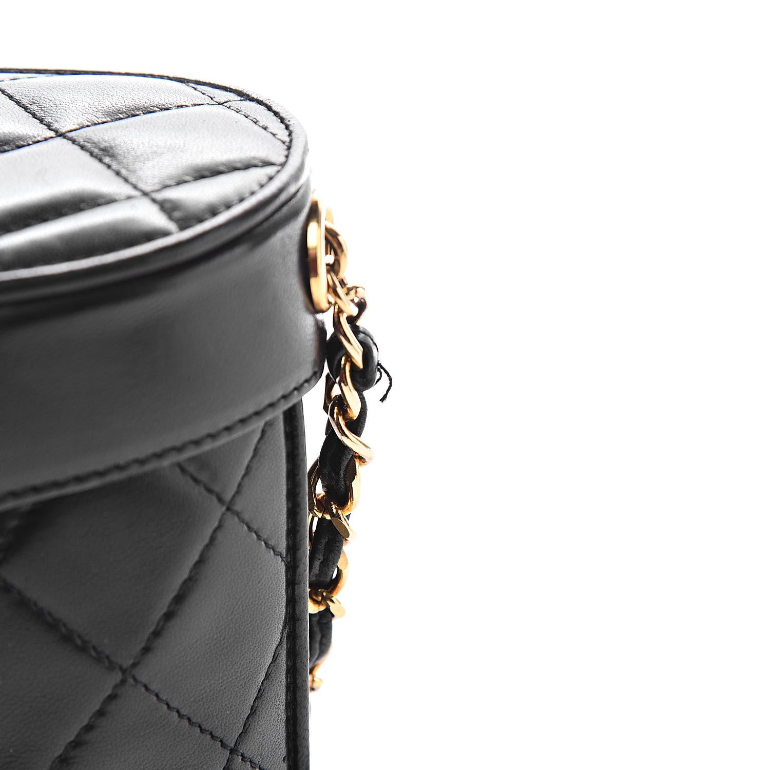 Chanel Lambskin Quilted Tassel Shoulder Bag Black 11 of 14