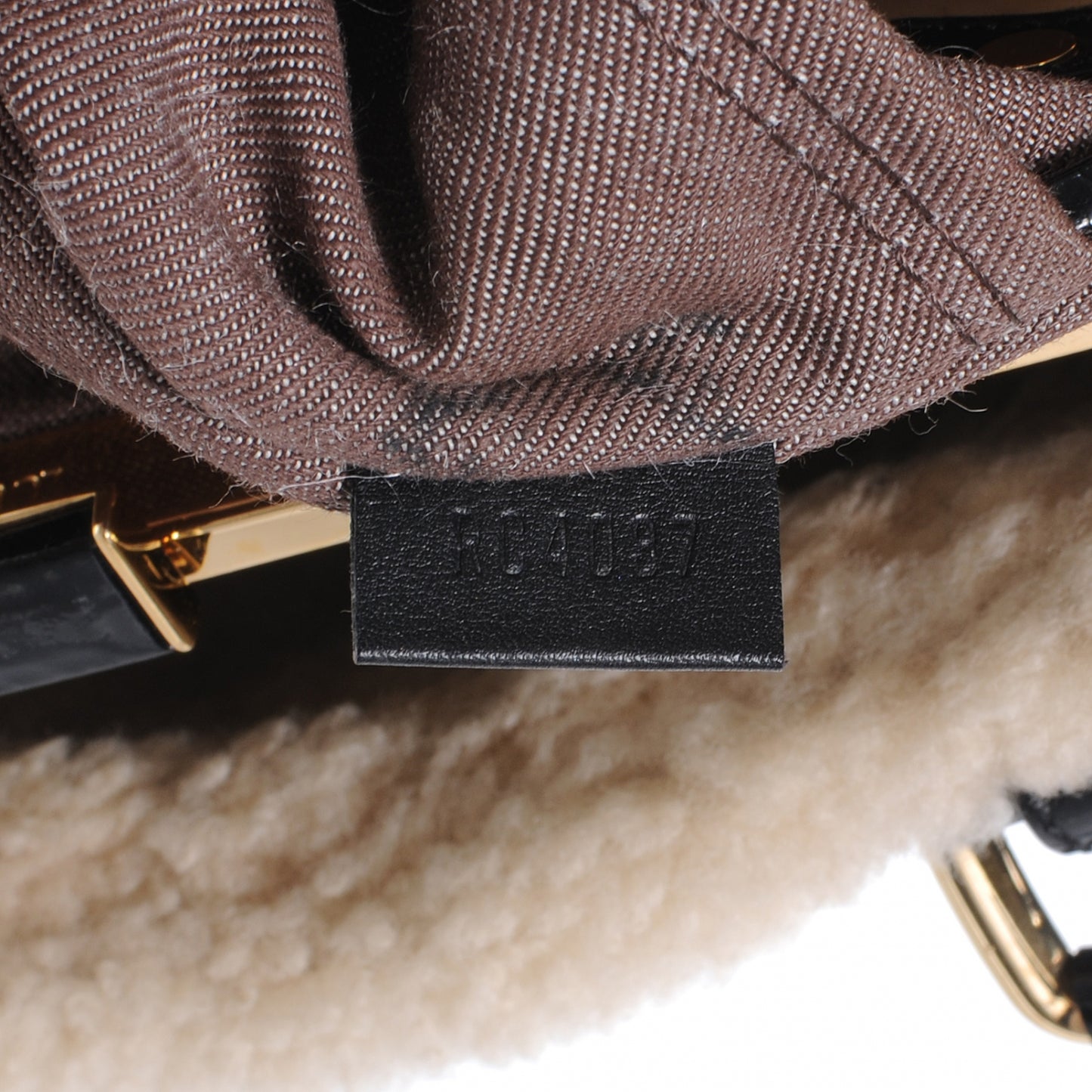 Monogram Shearling Storm Bag