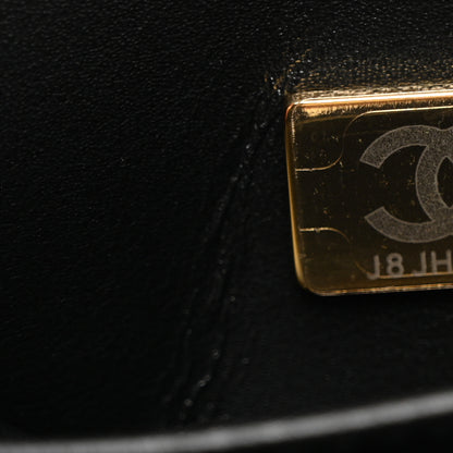 Chanel Caviar Quilted Coco First Flap Black 7 of 10