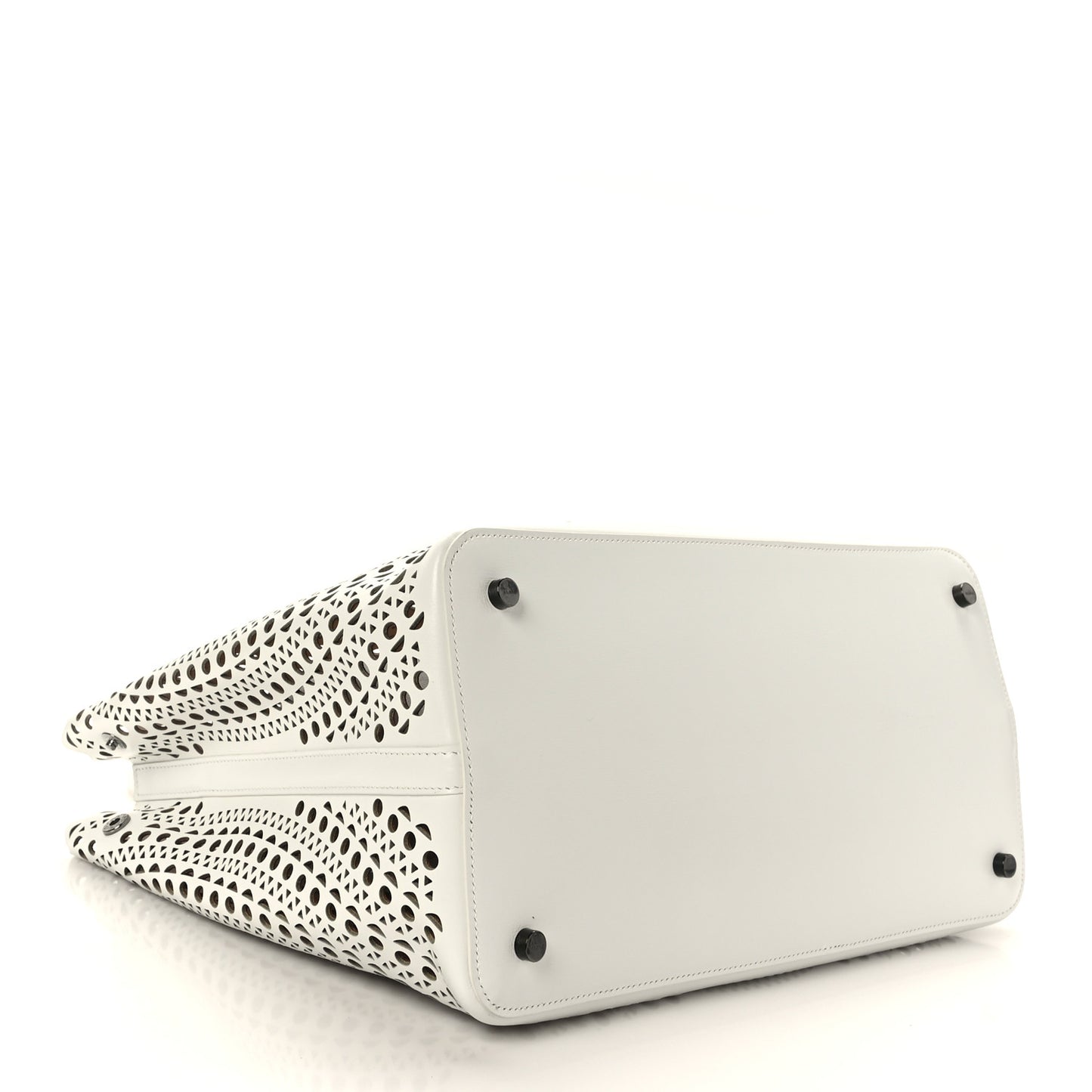 Calfskin Vienne Mina 32 Bag White