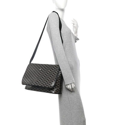 Goyard Goyardine Capetien Messenger Bag Black 2 of 15