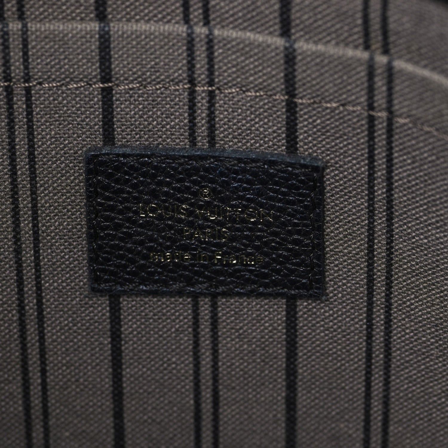 Louis Vuitton Empreinte Montaigne MM Black 6 of 8
