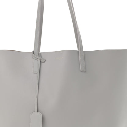 Saint Laurent Calfskin Large Shopping Tote Granite 9 of 16