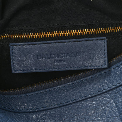 Balenciaga Agneau Giant 12 Gold Hardware Traveler Convertible Backpack Bleu Persan 9 of 11