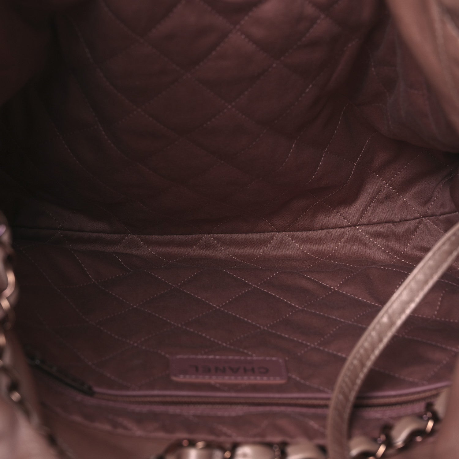 Chanel Metallic Calfskin Quilted Small Chanel 22 Pink 6 of 12