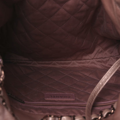 Chanel Metallic Calfskin Quilted Small Chanel 22 Pink 6 of 12
