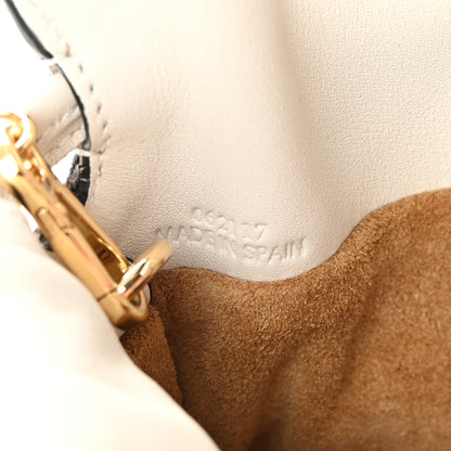 Loewe Calfskin Nano Flamenco Knot Bag White 7 of 14
