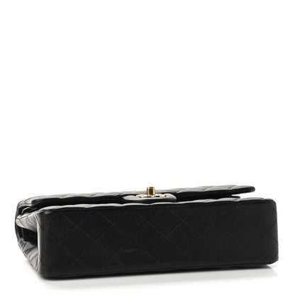 Chanel Lambskin Quilted Medium Double Flap Black 4 of 12