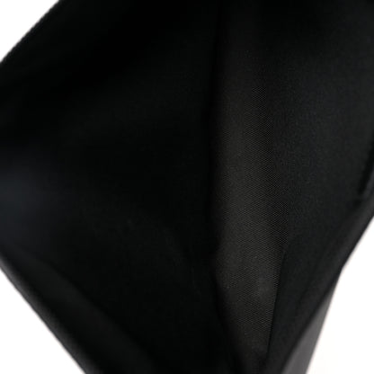 Louis Vuitton Grained Calfskin Aerogram Takeoff Pouch Black 5 of 7