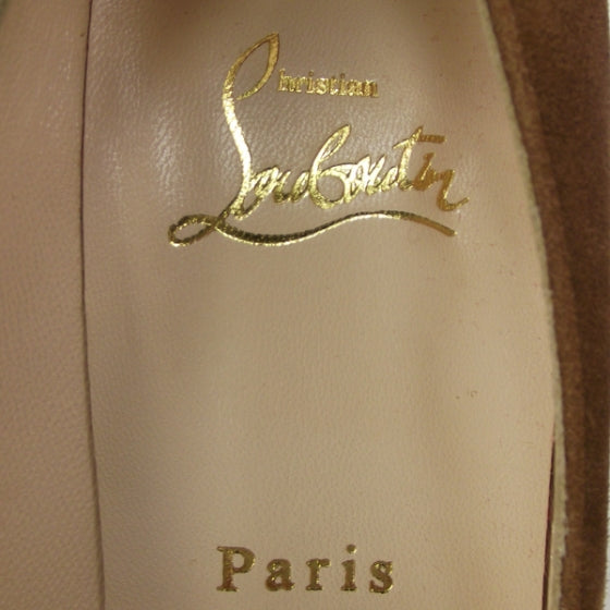 Suede Bibi 140 Pumps 38.5 Camel