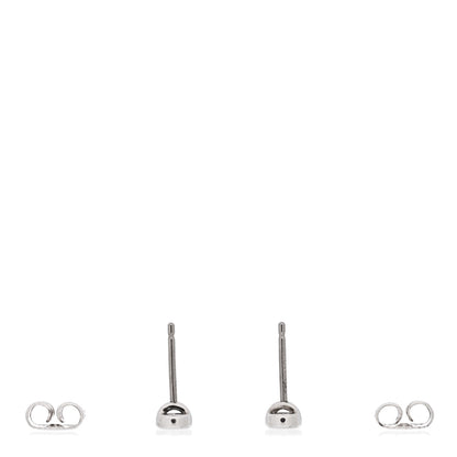 Tiffany Sterling Silver Aquamarine Color By The Yard Earrings 3 of 5
