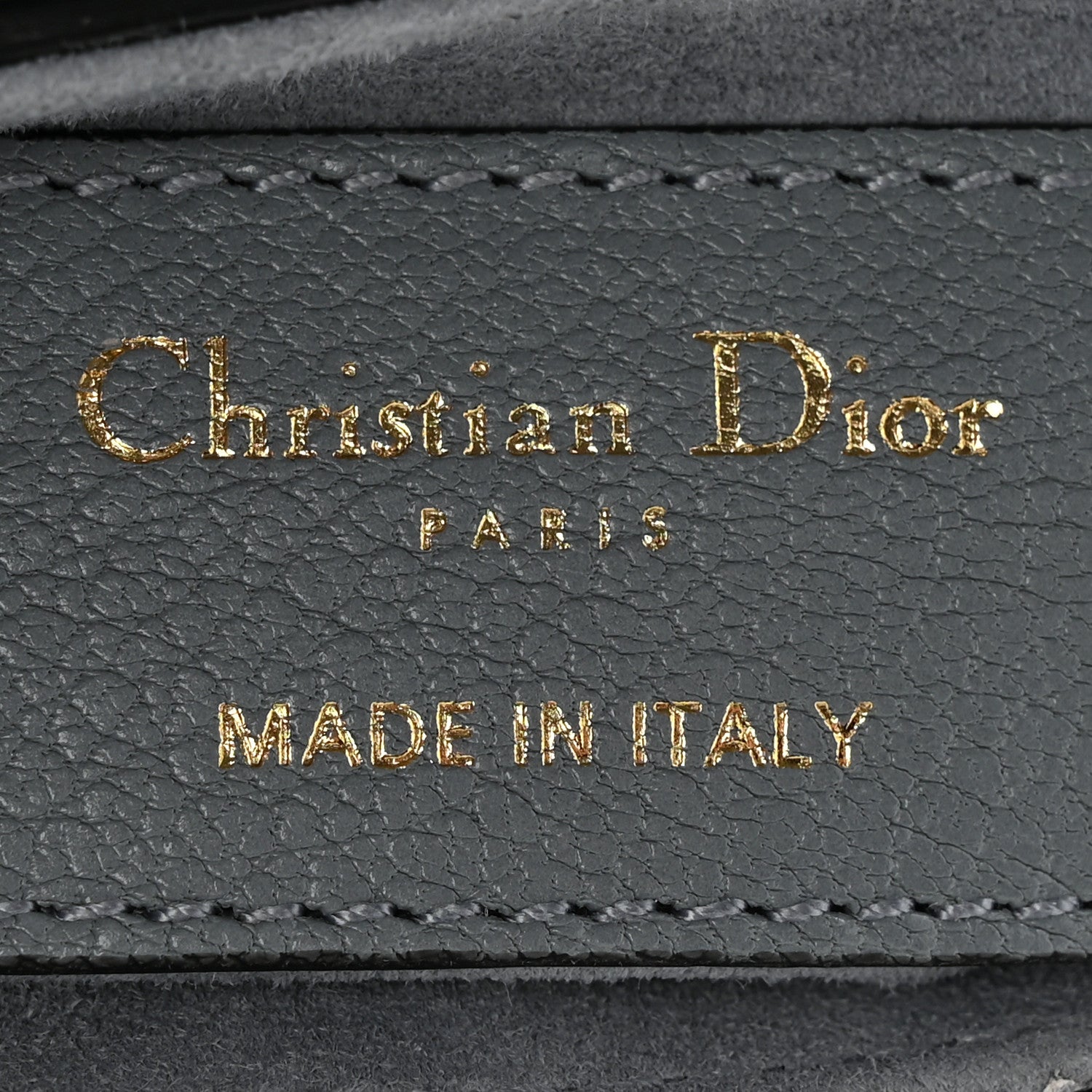 Christian Dior Goatskin Micro Saddle Bag Cloud Blue 1882832